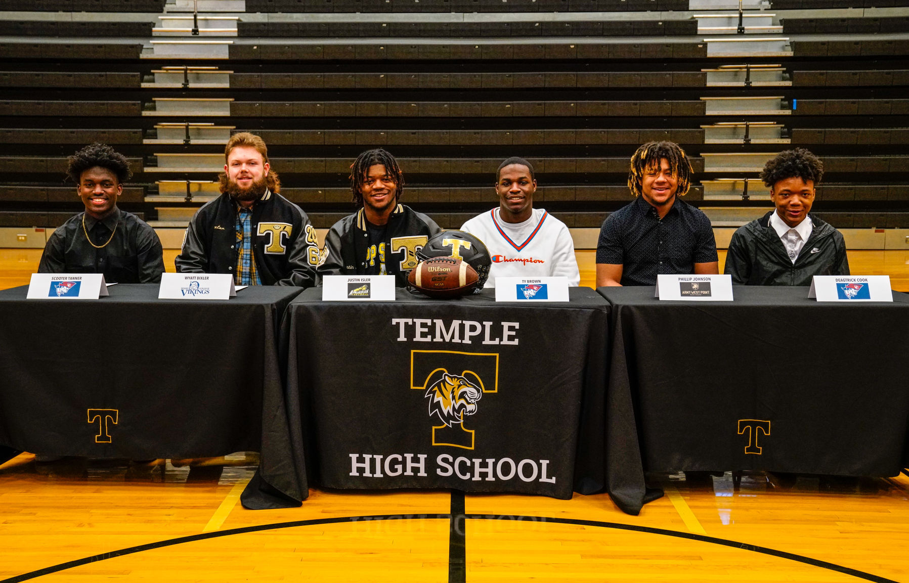 Temple HS signing day